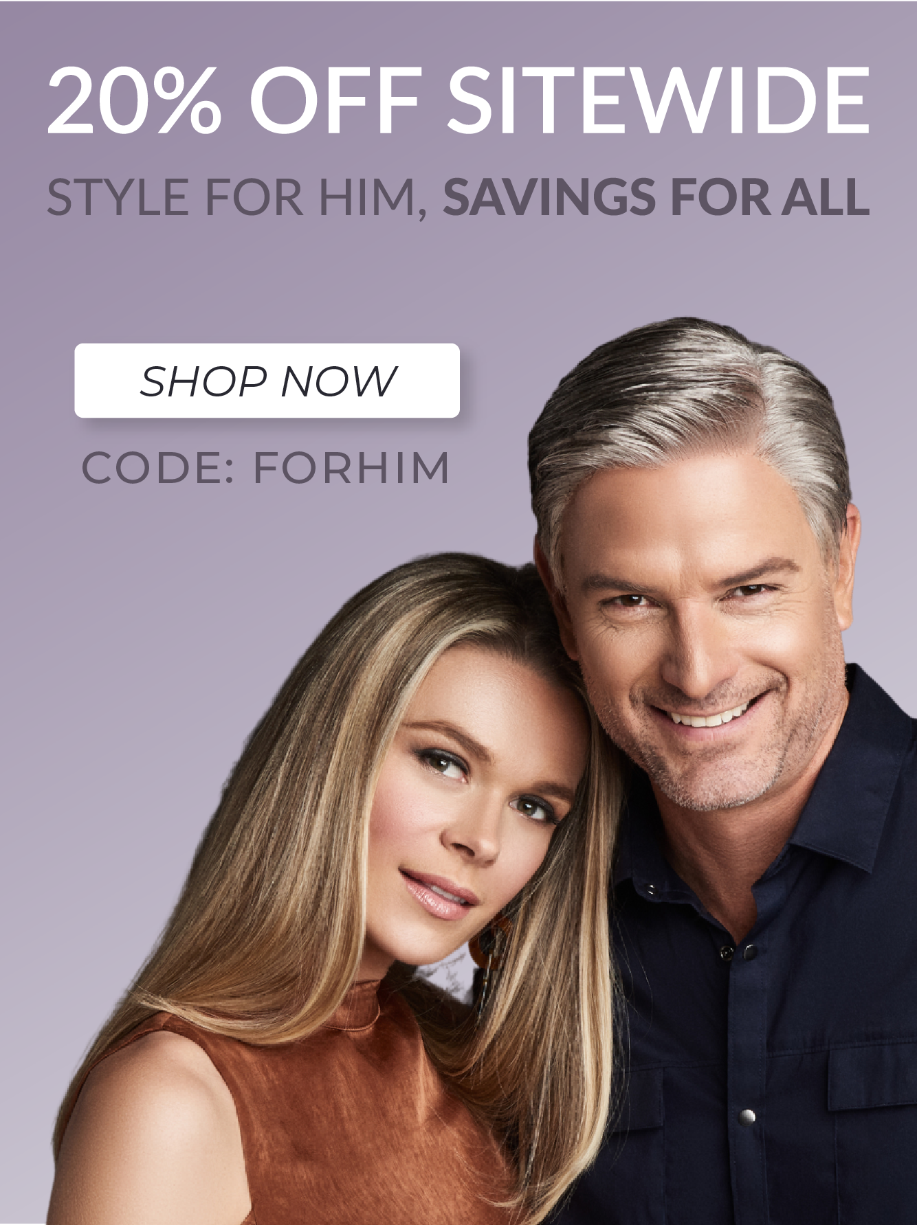 20% Off site wide with code FORHIM.