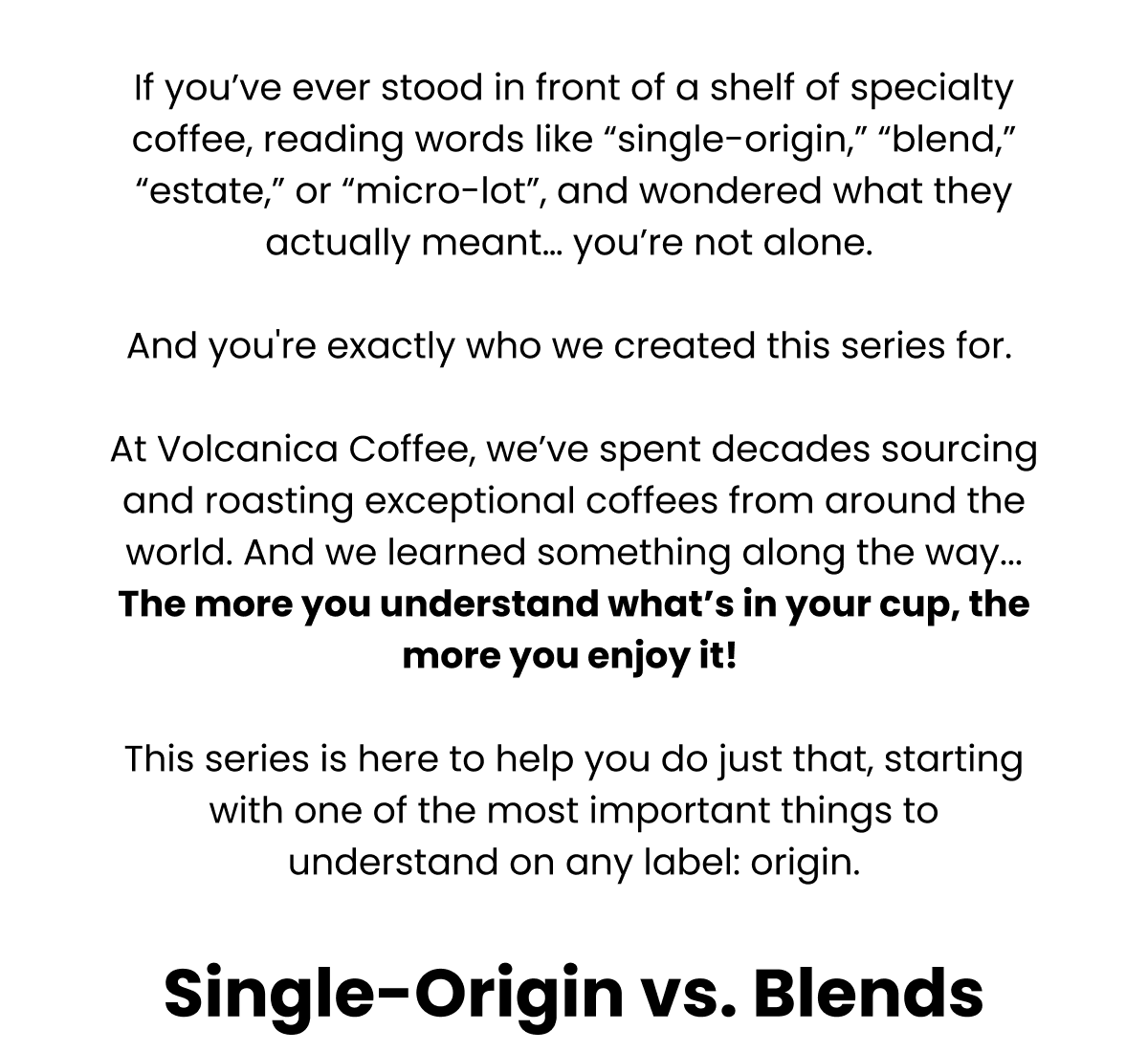 Taste the difference