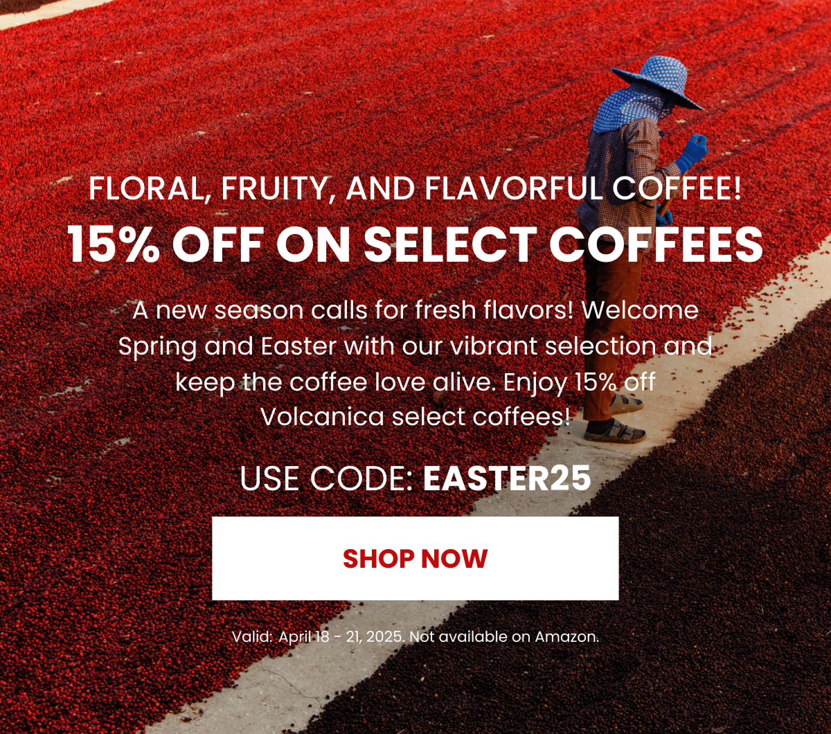 Spring is in bloom, and your coffee should be too.