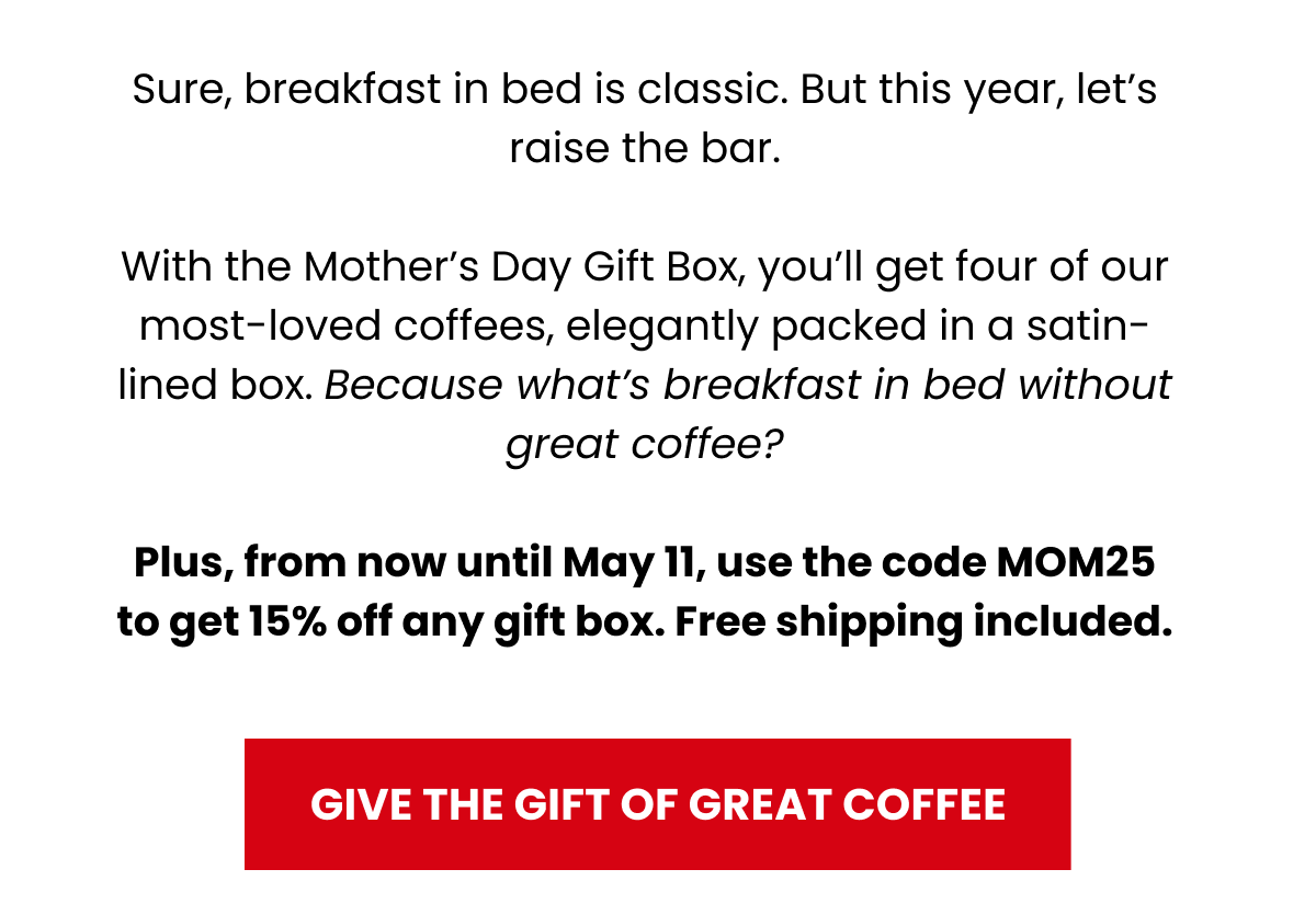 Enjoy 15% OFF all Volcanica Coffee gift boxes + free shipping. 