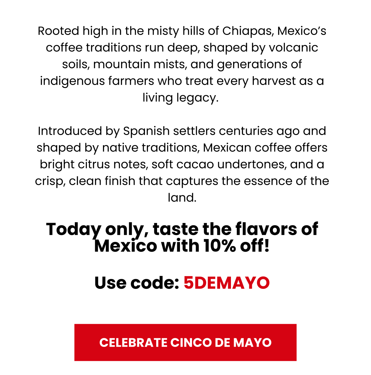 Shop Mexican Coffees