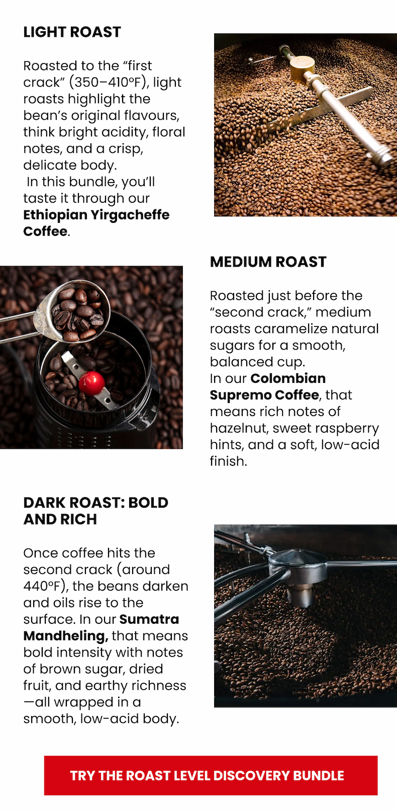 Try The Roast Level Discovery Bundle