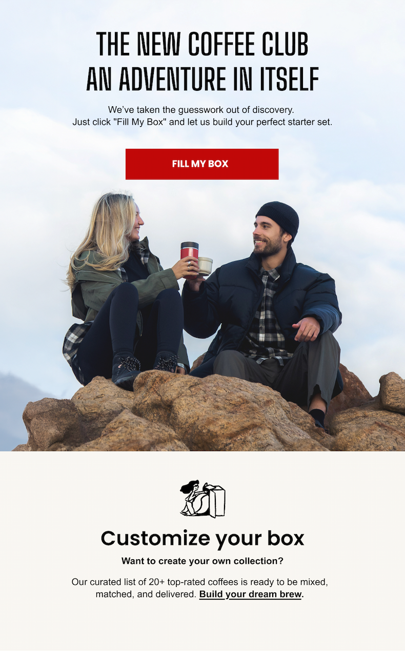 The new coffee club is here... take a look