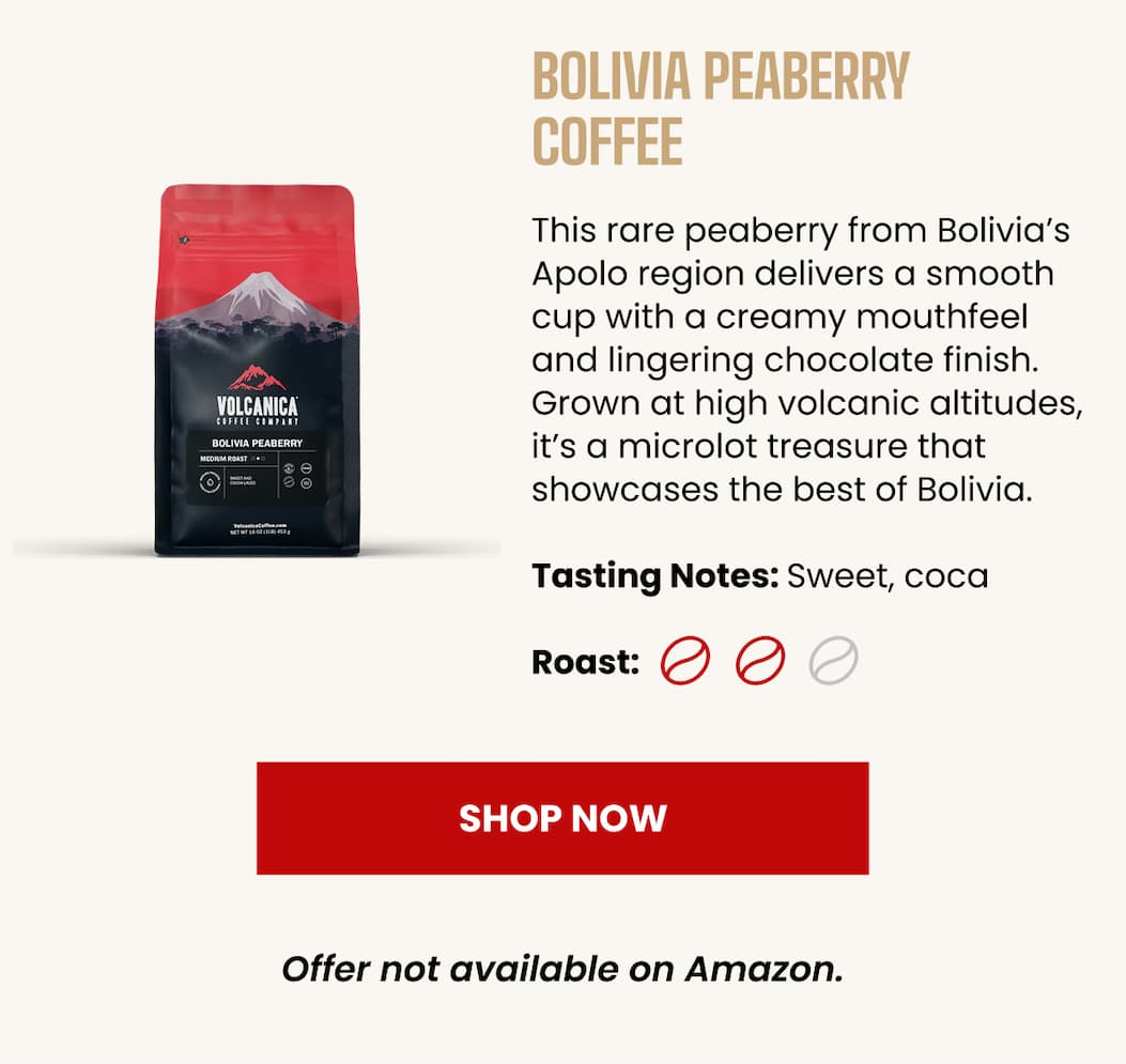 Bolivia Peaberry Coffee