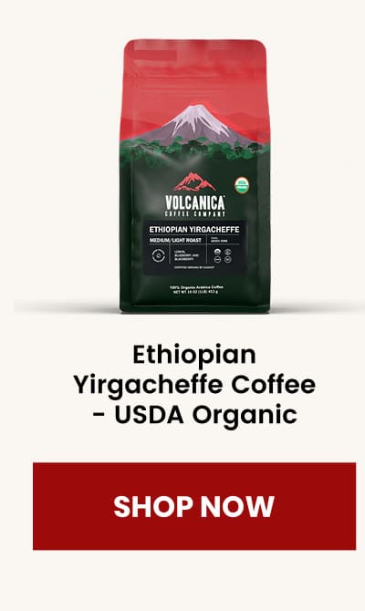 Ethiopian Yirgacheffe Coffee - USDA Organic