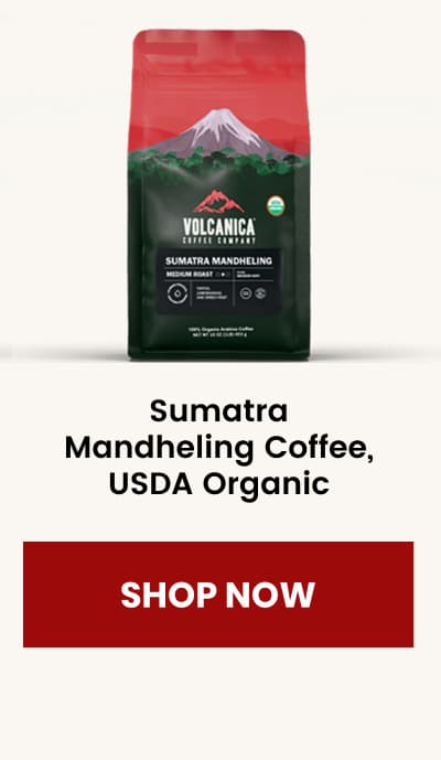 Sumatra Mandheling Coffee, USDA Organic