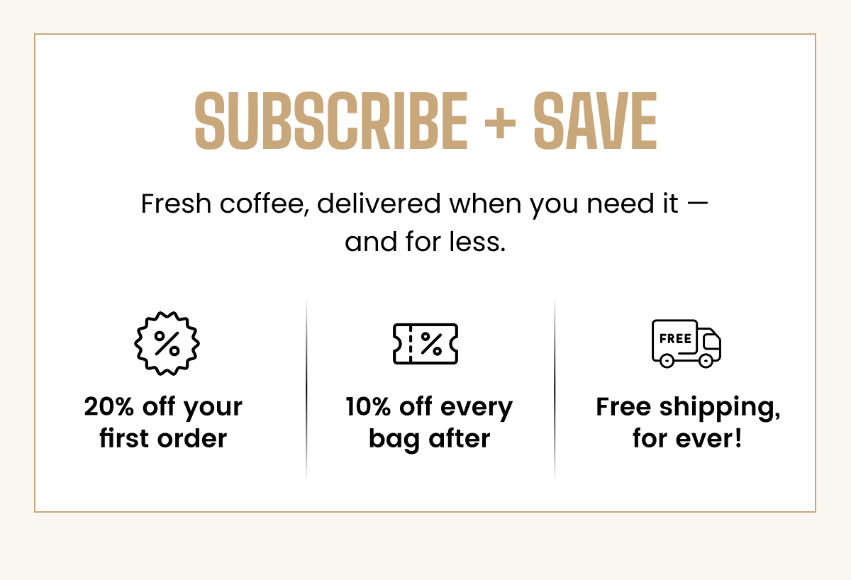 Try Ethiopian Yirgacheffe