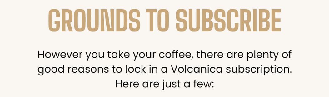GROUNDS TO SUBSCRIBE