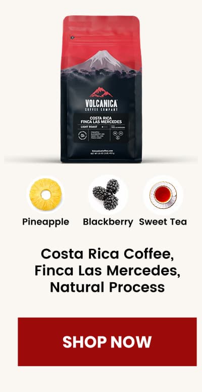 Costa Rica Coffee, Finca Las Mercedes, Natural Process