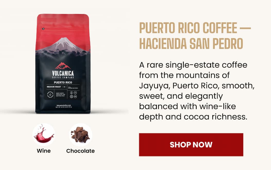 Puerto Rico Coffee — Hacienda San Pedro