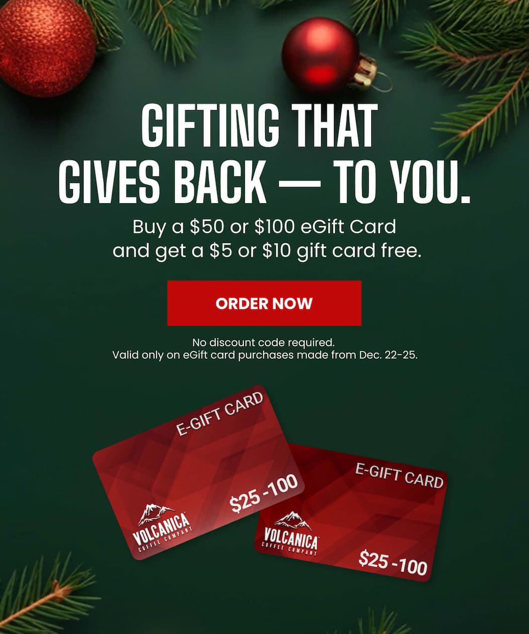 GIVE THE PERFECT GIFT AND GET ONE TOO