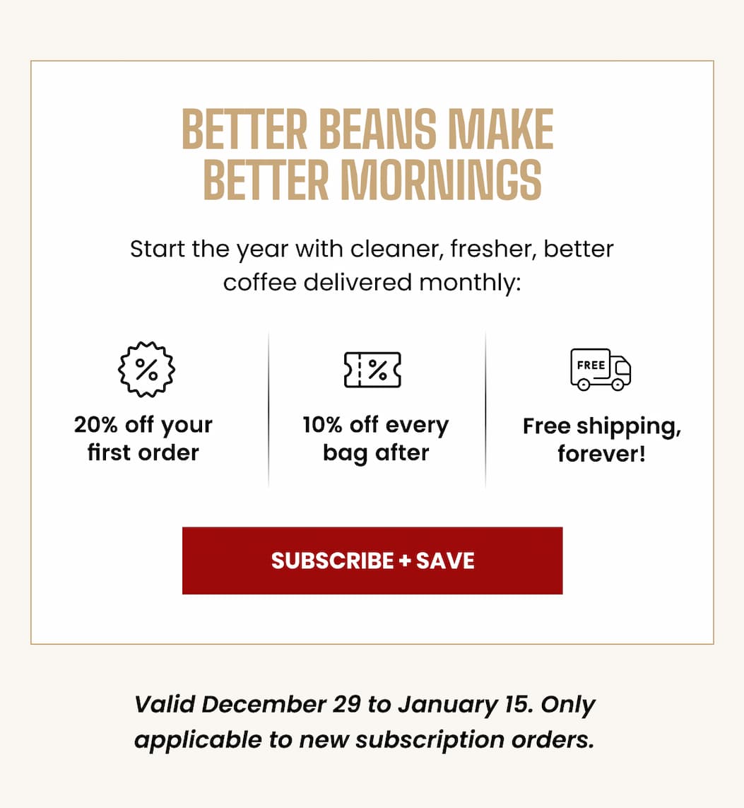 Better beans make better mornings