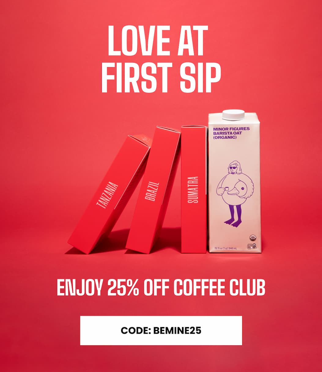 LOVE AT  FIRST SIP