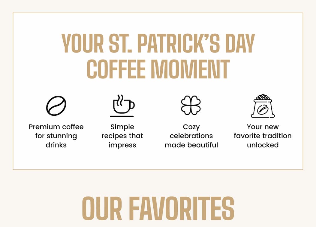 Your St. Patrick’s Day Coffee Moment