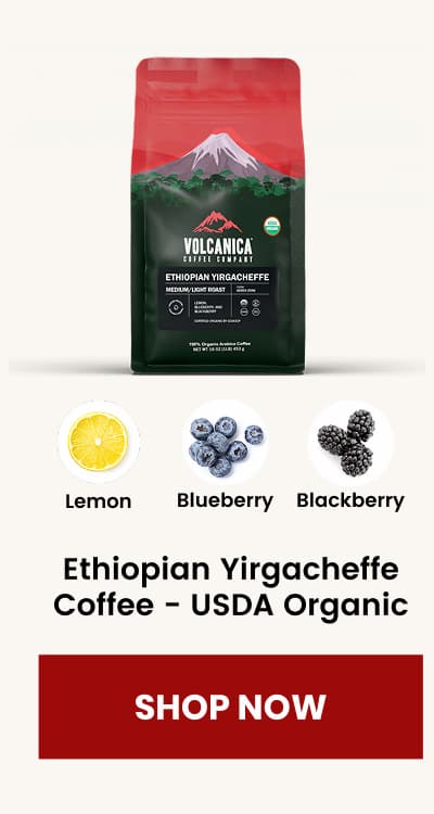 Ethiopian Yirgacheffe Coffee - USDA Organic