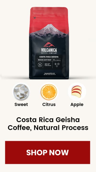 Costa Rica Geisha Coffee, Natural Process