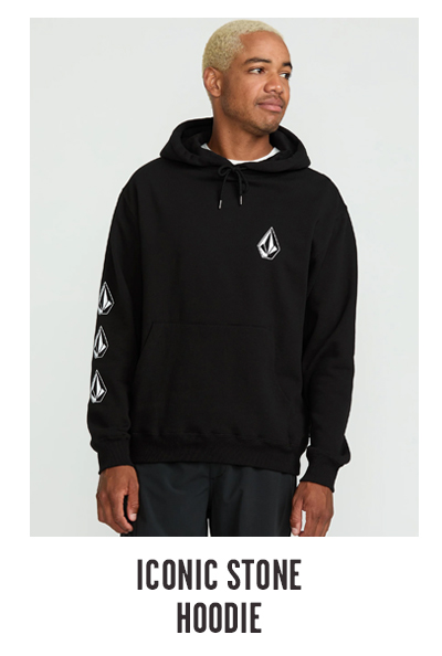Men's Iconic Stone Hoodie