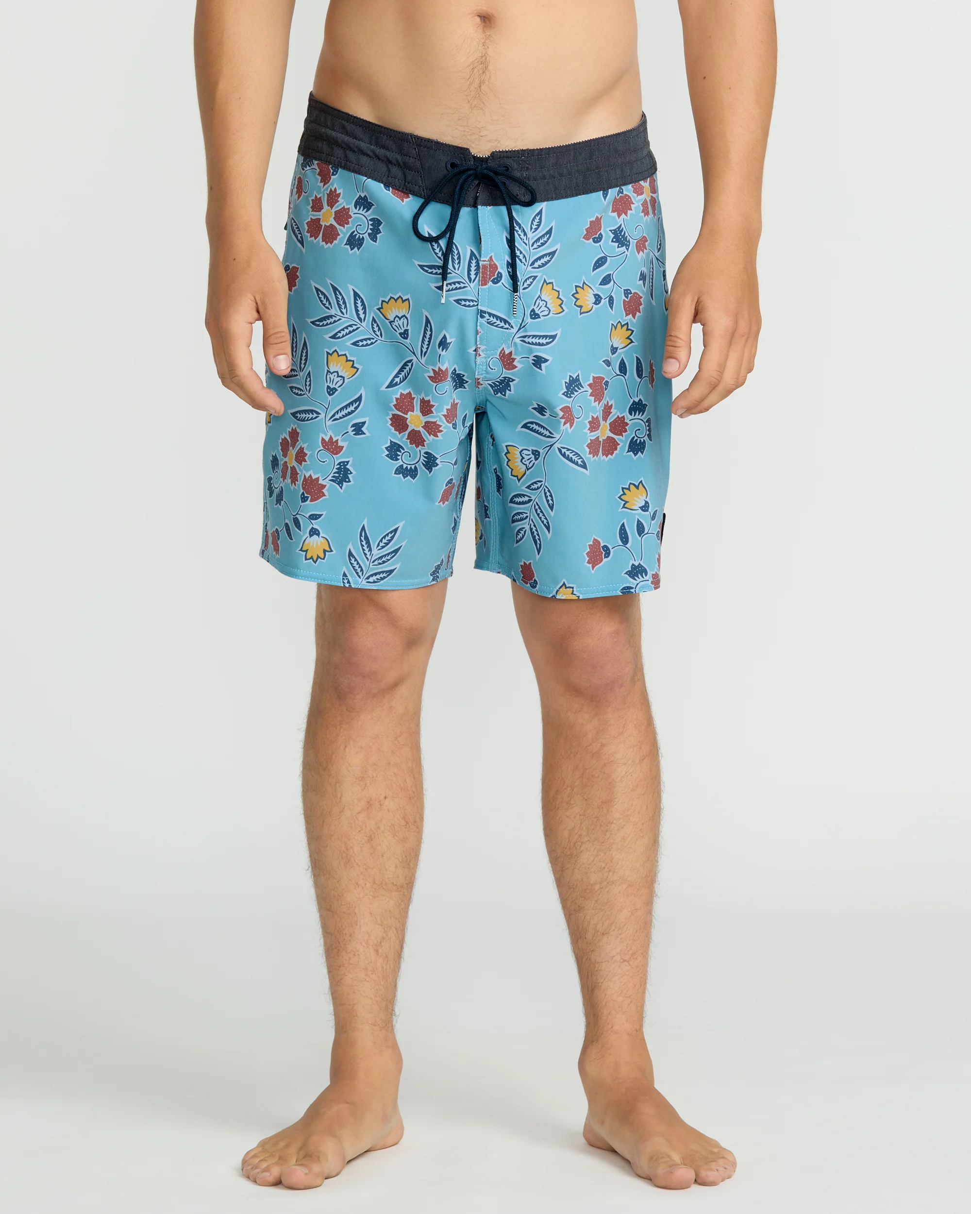 Image of Men's Psyche Cotton Stoney 17" Trunks