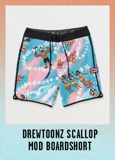 Men's Featured Artist Drew Toonz Scallop Mod