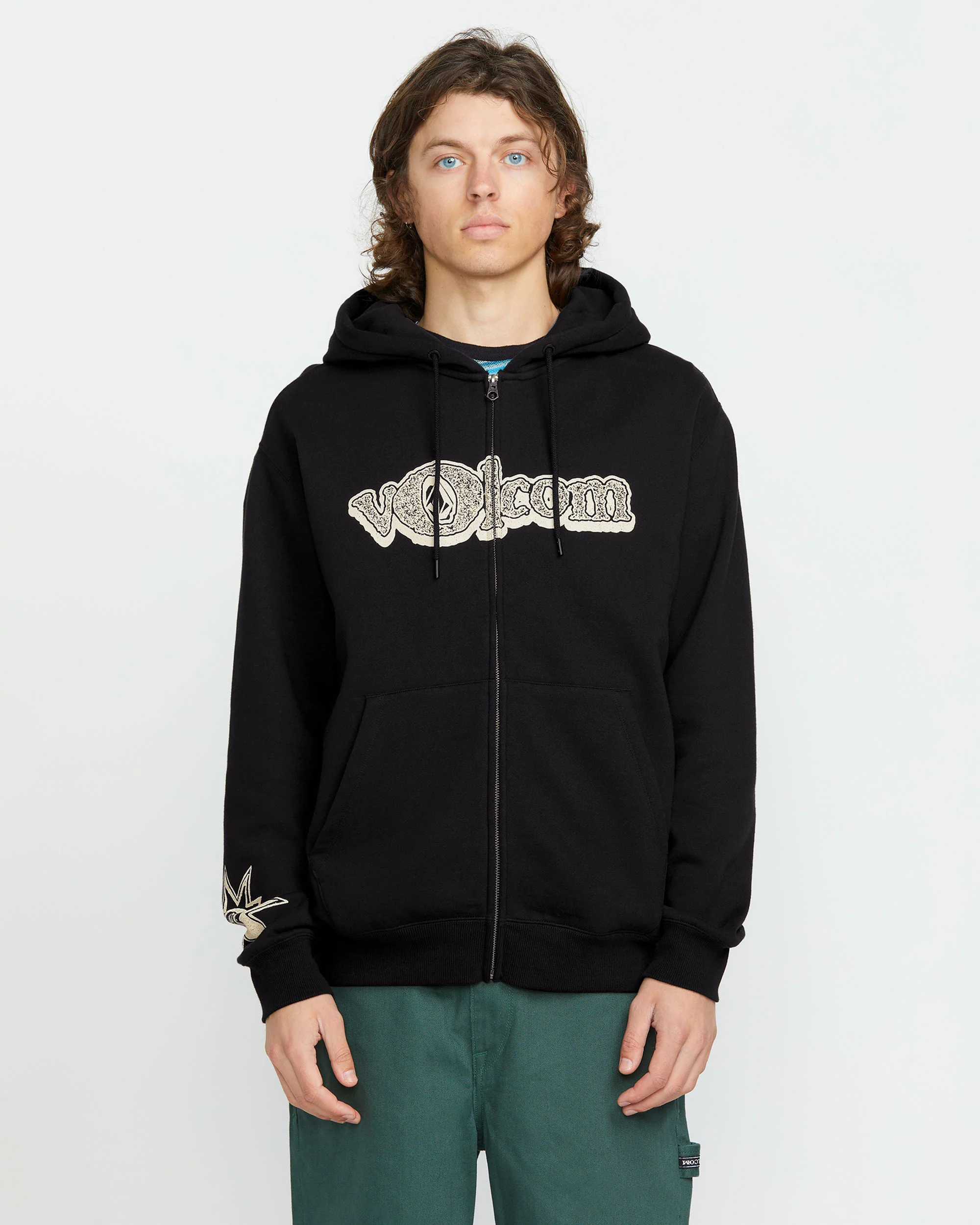 Image of Men's Volcom Entertainment Zip Sweatshirt
