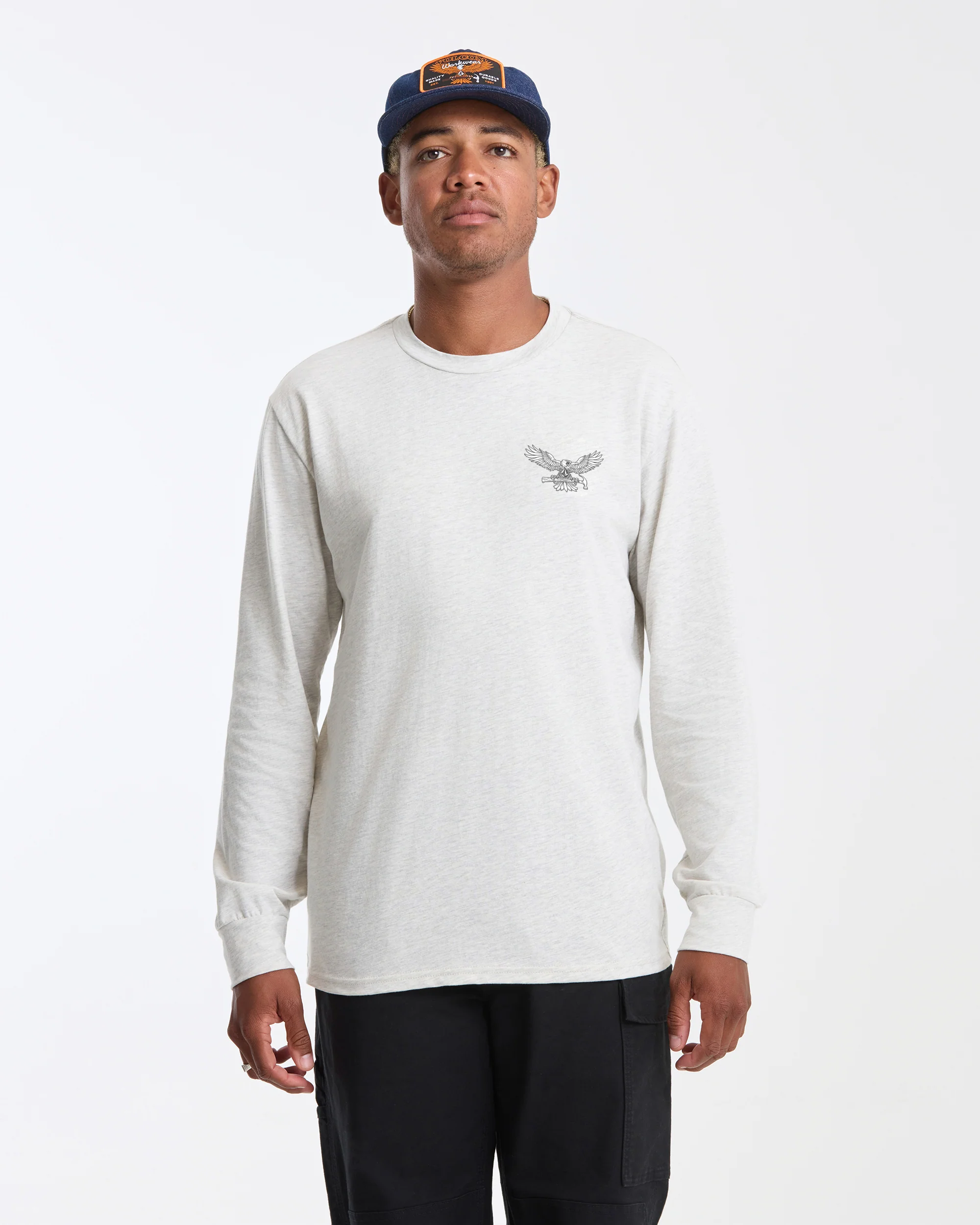 Image of Men's Hammered Long Sleeve Tee