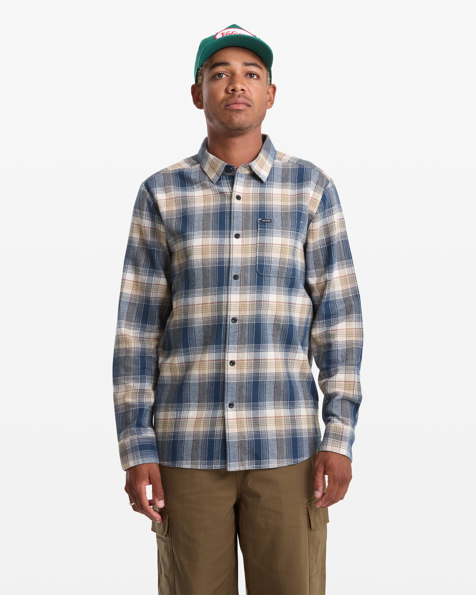 Image of Men's Caden Plaid Long Sleeve