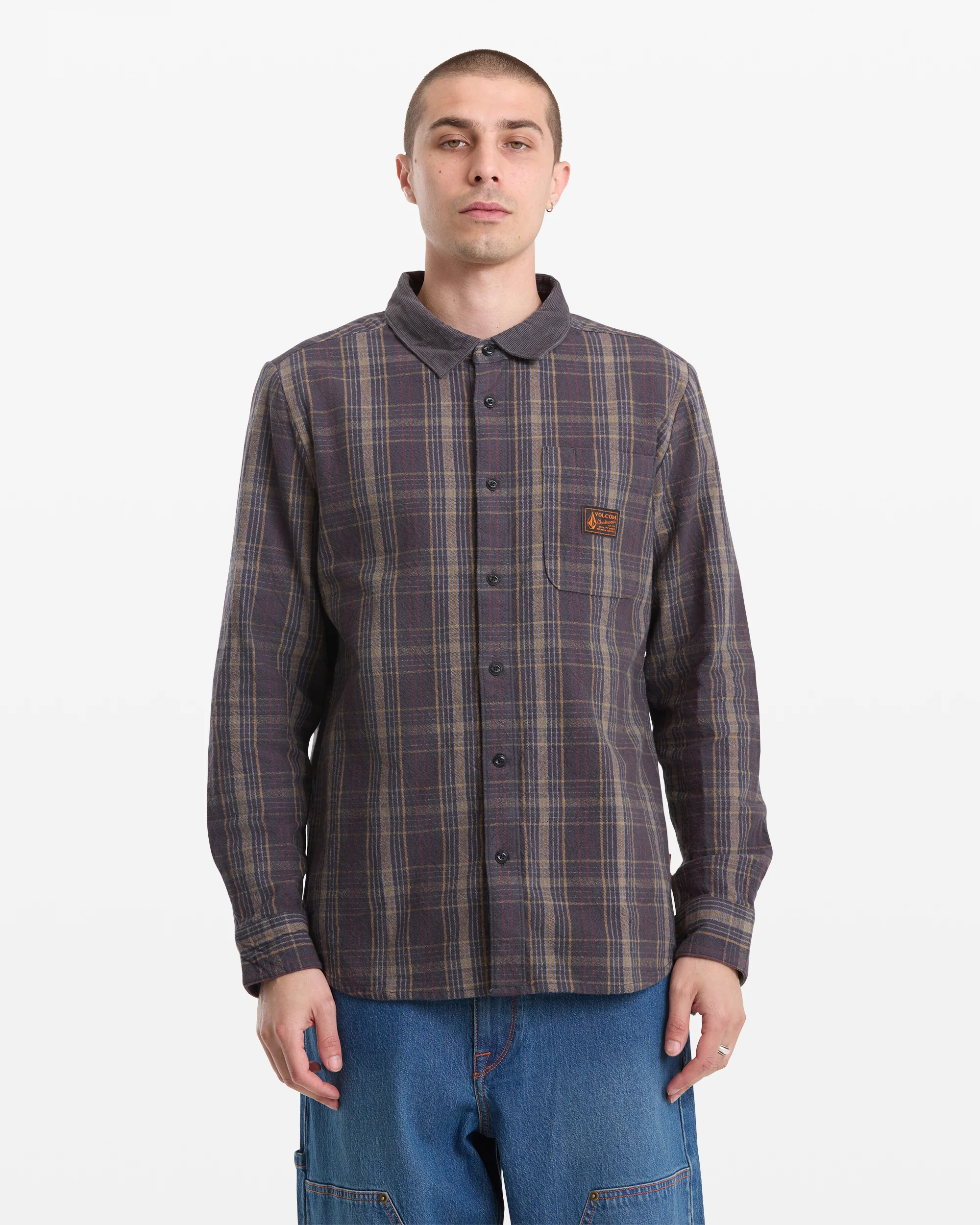 Image of Men's Stonevise Plaid Long Sleeve