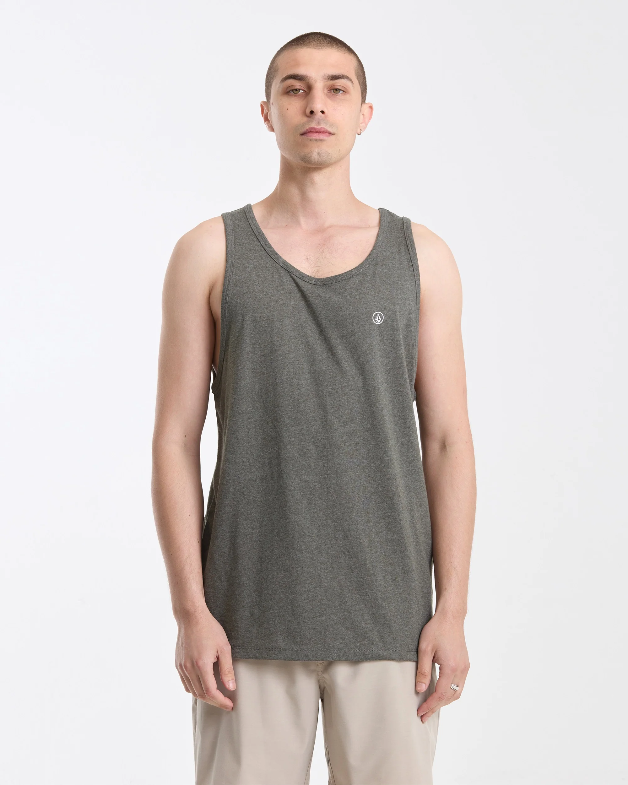 Image of Men's Solid Heather Tank
