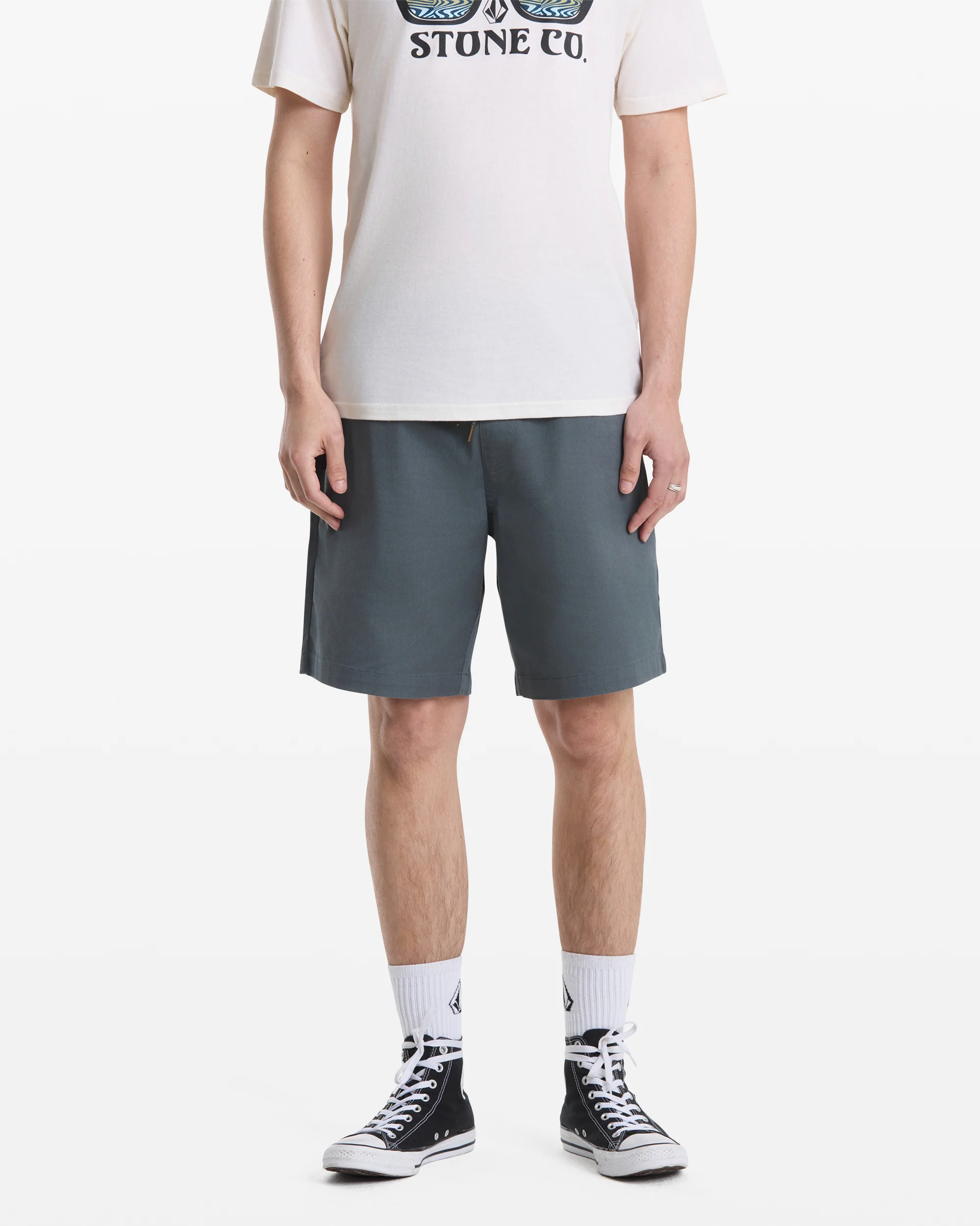 Image of Men's Frickin Elastic Waist Shorts