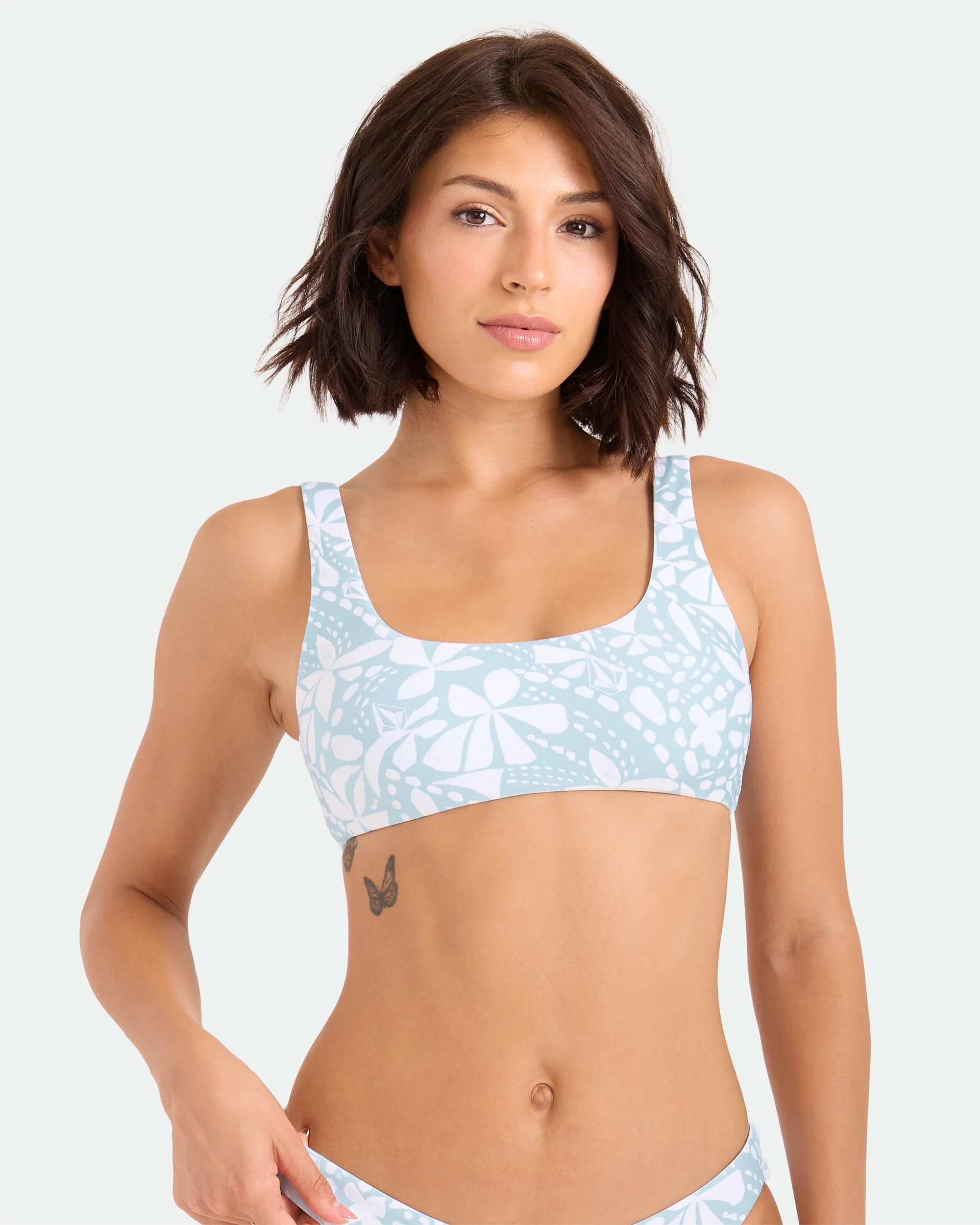 Image of Women's Tribal Stone Scoop Bralette
