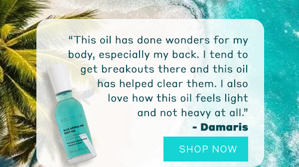 Shop Blue Spirulina Body Oil