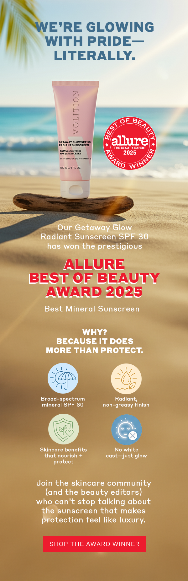 Shop Getaway Glow SPF 30 Radiant Sunscreen