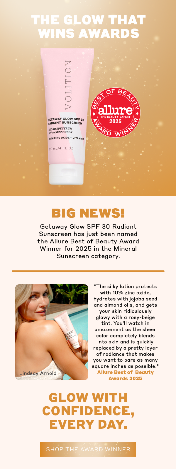 Shop Getaway Glow SPF 30 Radiant Sunscreen