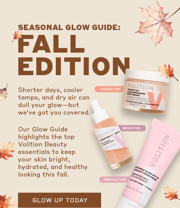 Glow up now!