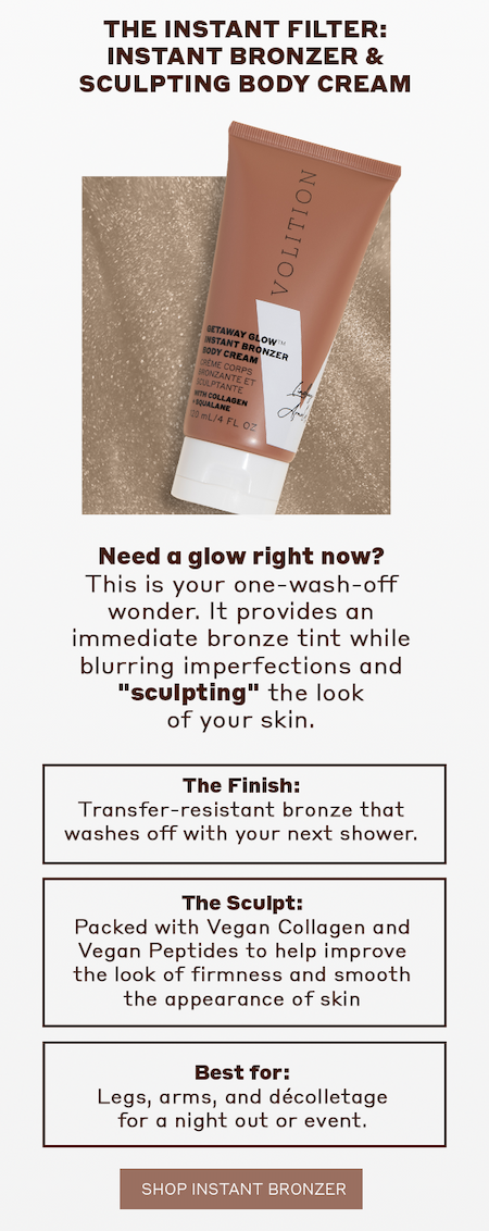 Shop the Getaway Glow Instant Bronzer Sculpting Body Cream