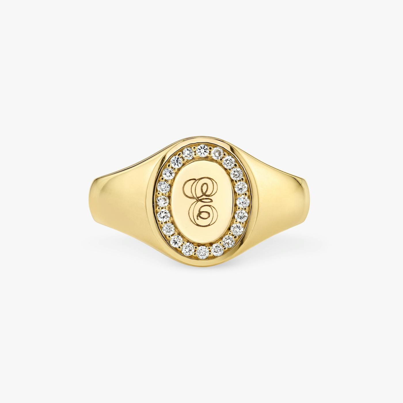Pavé Signet Ring