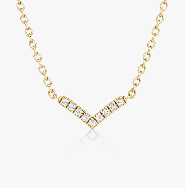 PETITE V NECKLACE