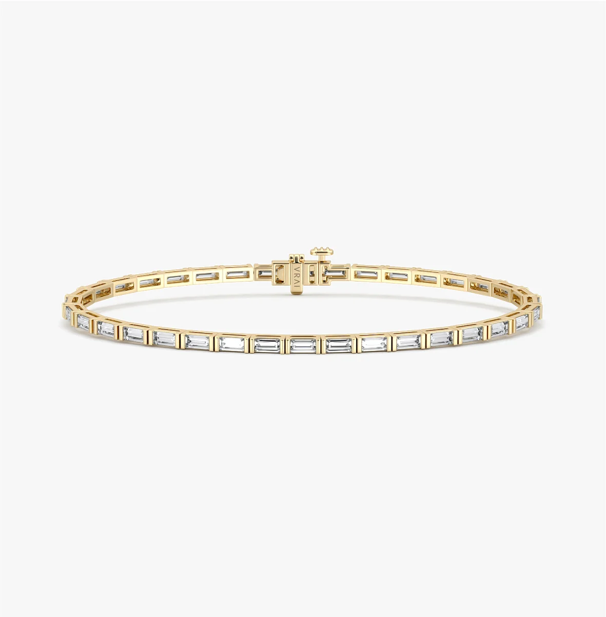 BAGUETTE TENNIS BRACELET IN MEDIUM
