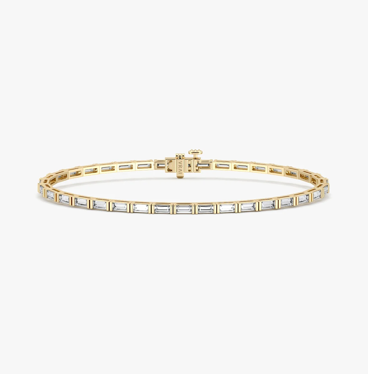 BAGUETTE TENNIS BRACELET IN MEDIUM