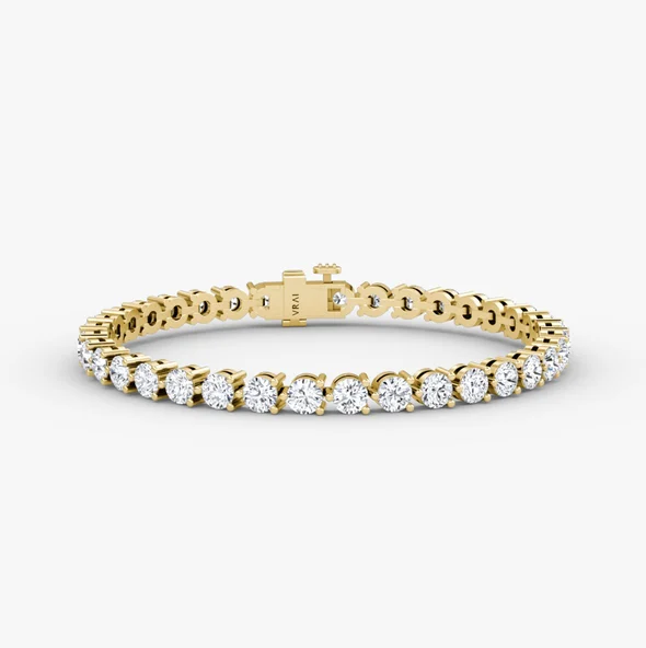 Tennis Bracelet Yellow Gold