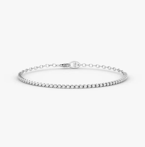 Half Tennis Bracelet