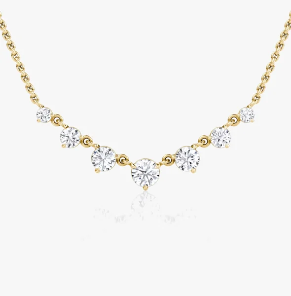 Linked Tennis Necklace