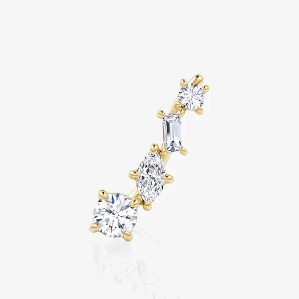 Shooting Star Ear Climber - YG