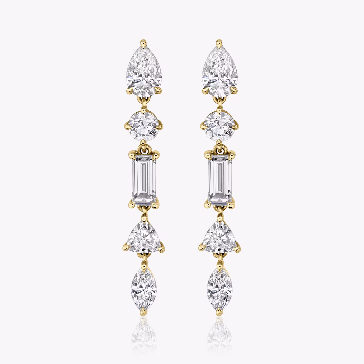 Mixed Drop Earring 