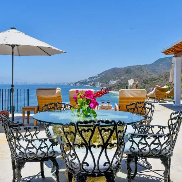 Book a home with amazing views in Puerto Vallarta, Mexico.