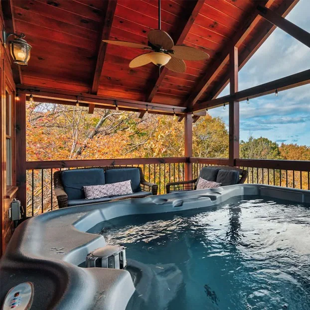 Book this home in Gatlinburg, Tennessee.