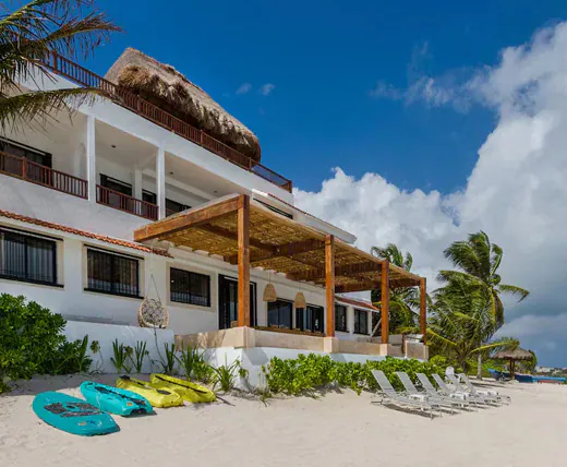 Explore beach houses.