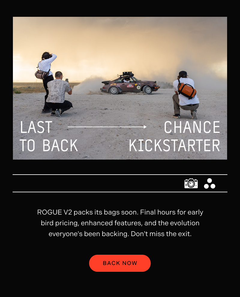 WANDRD | Back The Rogue V2 Kickstarter