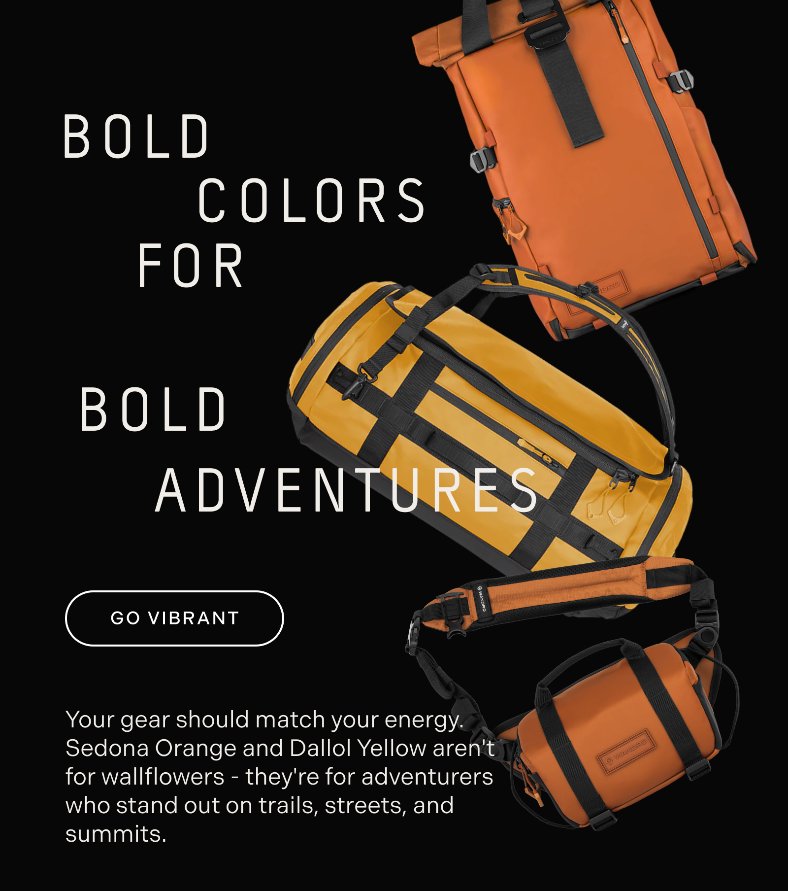 WANDRD | Go Vibrant WANDRD | Go Vibrant