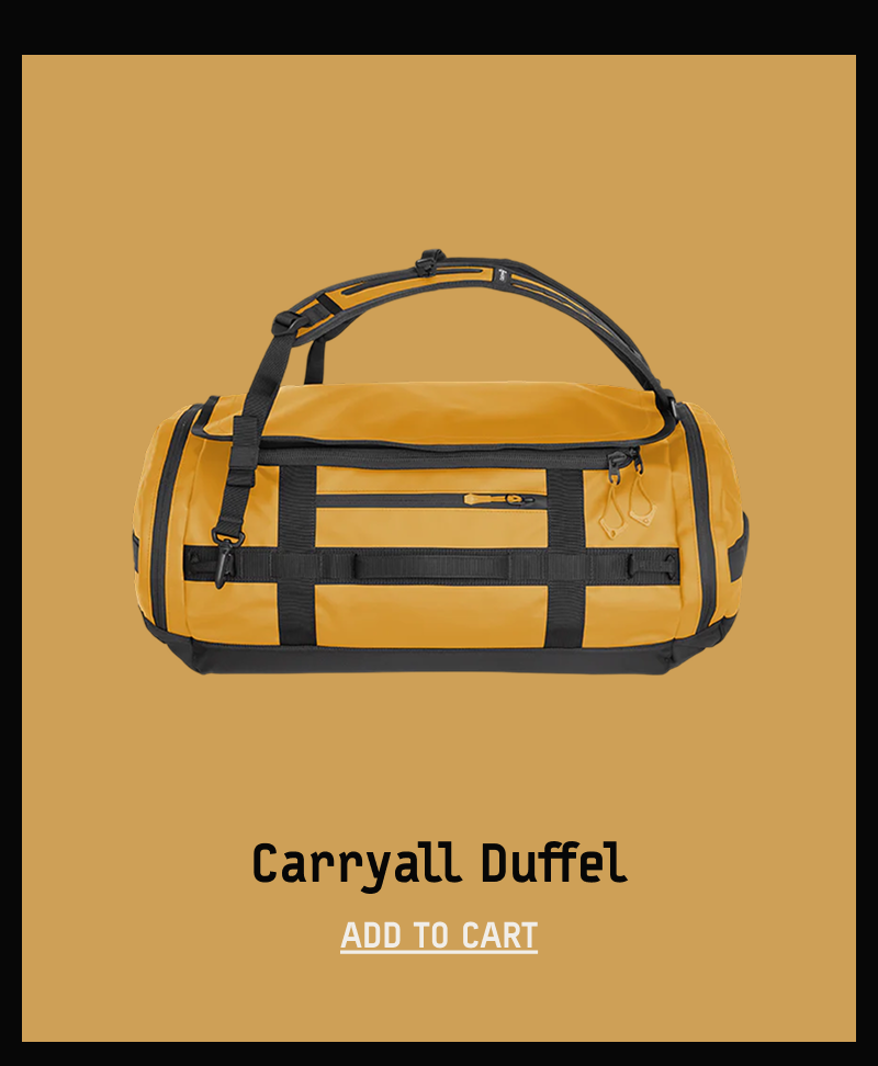 WANDRD | Carryall Duffel WANDRD | Carryall Duffel